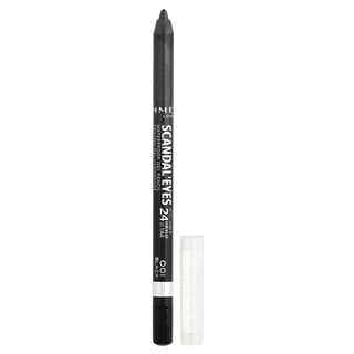 Rimmel London, Scandal'Eeyes, 워터프루프 젤 펜슬, 001 블랙, 1.3g(0.04oz)