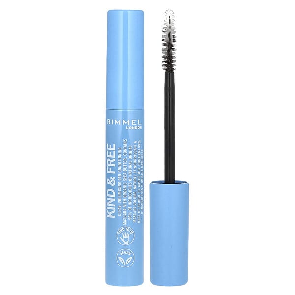 Rimmel London, Kind & Free, Clean Mascara, 002 Brown Black, 0.23 fl oz (7 ml)