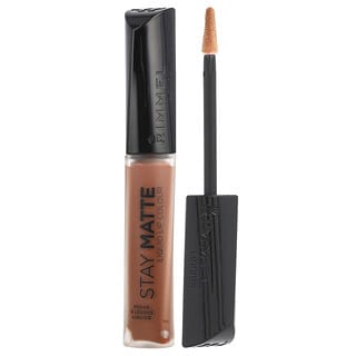 ريميل لندن‏, Stay Matte, Liquid Lip Colour, 731 Scandalous, 0.21 fl oz (6.5 ml)