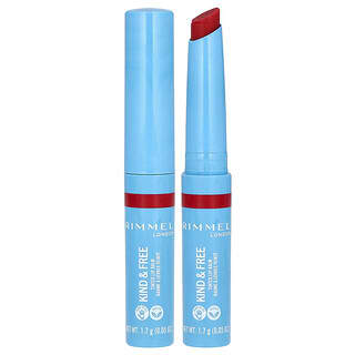 Rimmel London, Kind & Free, Tinted Lip Balm, 005 Turbo Red, 0.05 oz (1.7 g)