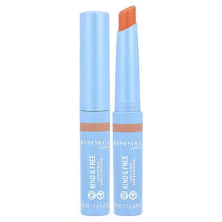 Rimmel London, Kind & Free, Getönter Lippenbalsam, 003 Tropical Spark, getönter Lippenbalsam, 003 Tropical Spark, 1,7 g (0,05 oz.)