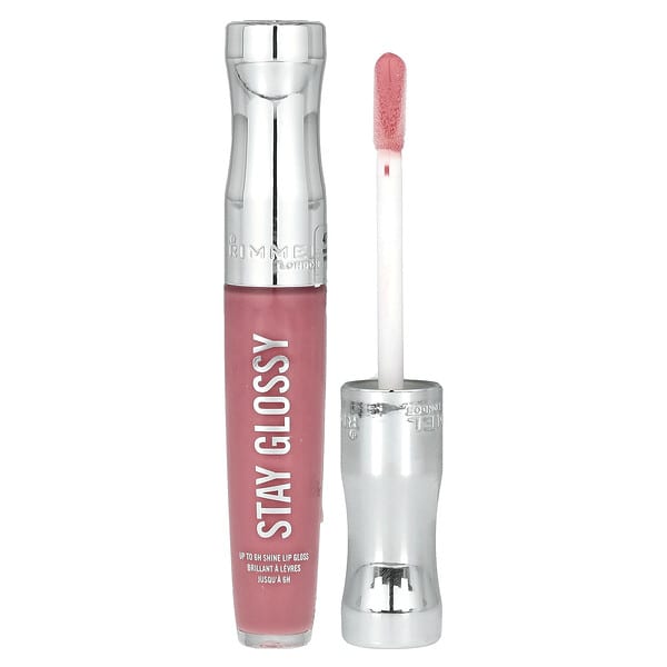 Rimmel London, 스테이 글로시 립글로스, 470 퍼펙트 피오니, 5.5ml(0.18oz)
