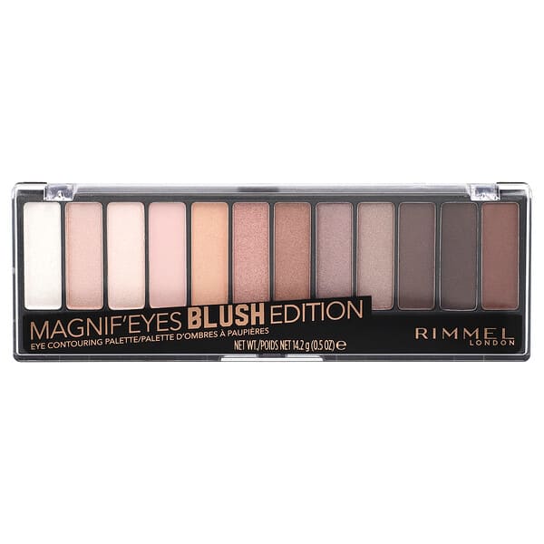 Rimmel London, Magnif'Ees, 아이 컨투어링 팔레트, 002 블러셔 에디션, 14.2g(0.5oz)