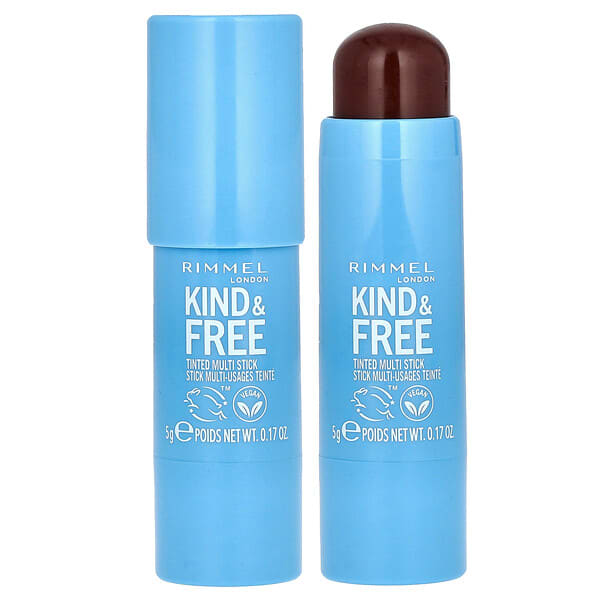 Rimmel London, 카인드 & 프리, 틴티드 멀티 스틱, 005 베리 스위트, 5g(0.17oz)