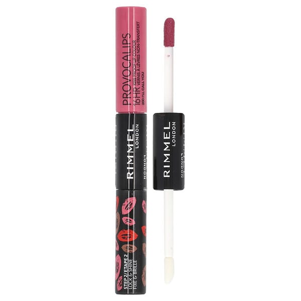 Rimmel London, Provocalips ลิปคัลเลอร์เคลือบสี 16HR I'll Call You ขนาด 0.14 ออนซ์ (4 มล.) / 0.1 ออนซ