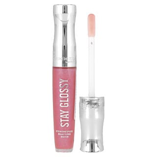 Rimmel London, блиск для губ Stay Glossy, 123 гладкі шовковисті, 5,5 мл (0,18 рідк. унції)