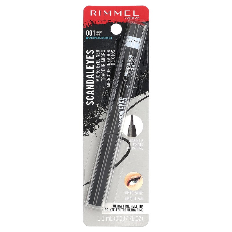 Rimmel london scandaleyes deals micro liner 1.1 ml