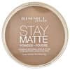 Rimmel London, Stay Matte, Lightweight-Mattifying Powder, 016 Deep Beige, 0.49 oz (14 g)
