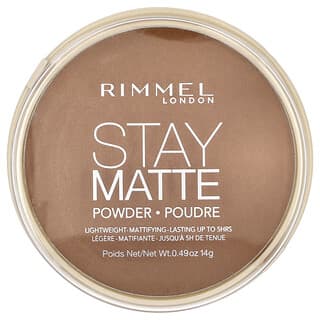 Rimmel London, Stay Matte, Lightweight-Mattifying Powder, 025 Toffee, 0.49 oz (14 g)