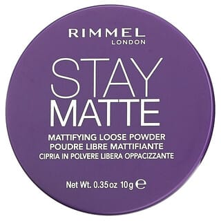 Rimmel London, Stay Matte, матирующая рассыпчатая пудра, 001, 10 г (0,35 унции)