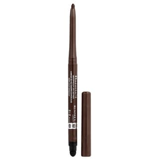 Rimmel London, Exaggerate, Perfilador de ojos a prueba de agua, 212 Castaño intenso, 0,28 g (0,009 oz)