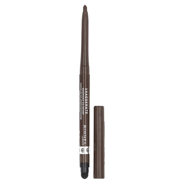 Rimmel London, Exangerate, 워터프루프 아이 디파이너, 212 리치 브라운, 0.28g(0.009oz)