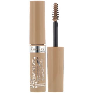 Rimmel London, Gel liviano para cejas Brow This Way, 001 Rubio, 5 ml (0,17 oz. líq.)