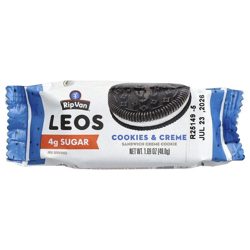 Leos（レオス）、サンドイッチクリームクッキー、クッキー＆クリーム