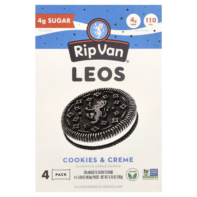 Leos（レオス）、サンドイッチクリームクッキー、クッキー＆クリーム