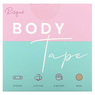 Risque, Body Tape, Beige, 1 Rolle, 5 Meter
