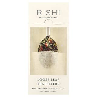 Rishi Tea, Loose Leaf Tea Filters, 100 Large Filters