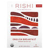 תה שחור אורגני, ארוחת בוקר אנגלית, 15 שקיקים, 45 גרם (1.58 אונקיות)