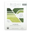 Rishi Tea, 香りのよいオーガニックグリーンティー、ジャスミン、15袋、39g（1.37オンス）