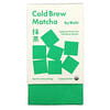 Cold Brew Matcha, Japanese Green Tea, 5 Large Sachets, 1.67 oz (47.5 g)