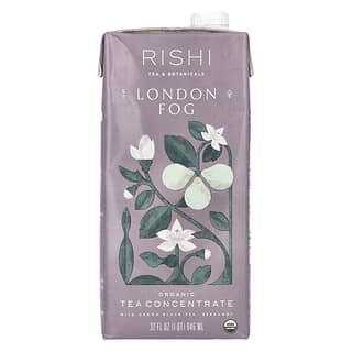 Rishi Tea, 유기농 차 농축물, 런던 포그, 946ml(32fl oz)