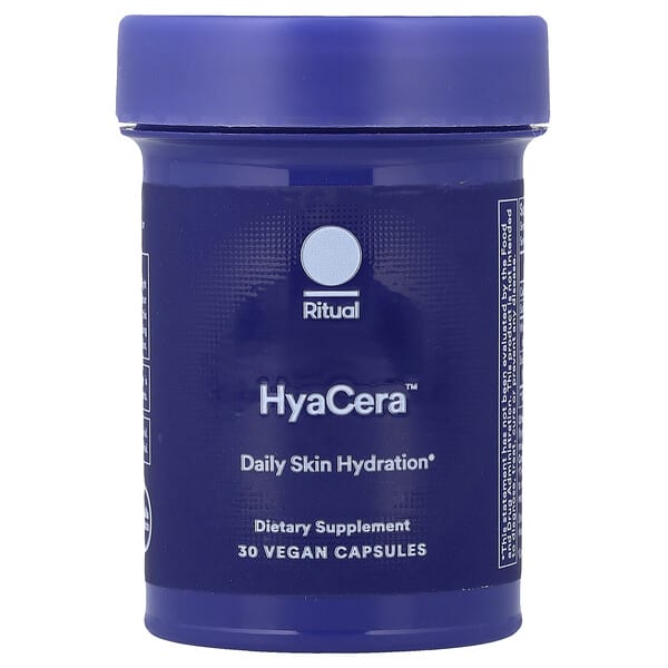 HyaCera™, Vanilla, 30 Vegan Capsules