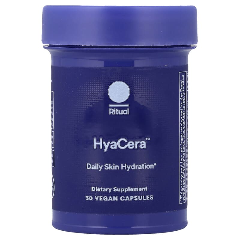 HyaCera™, Vanilla, 30 Vegan Capsules