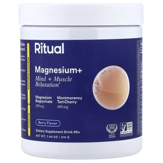 Ritual, Magnezyum+, Orman Meyvesi, 210 g (7,4 oz)