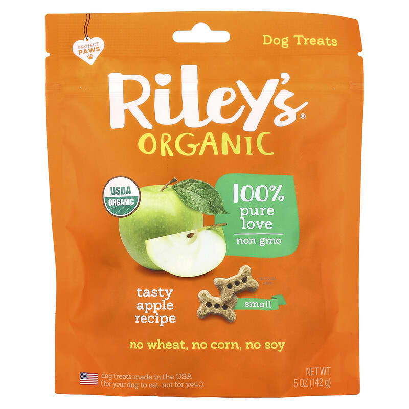 Dog Treats Small Bone Tasty Apple Recipe 5 oz 142 g