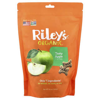 Riley’s Organics, Dog Treats, Tasty Apple, 12 oz (340 g)