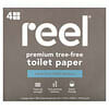 Premium Tree-Free Toilet Paper, 4 Mega Rolls