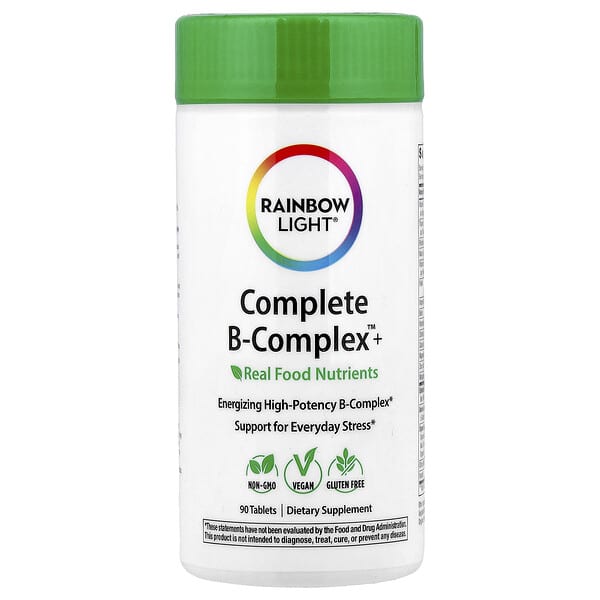Rainbow Light Complete B-Complex+™, 90 Tablets