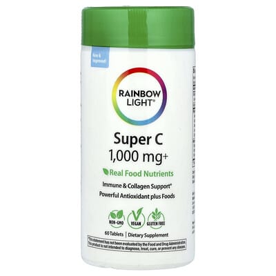 Rainbow Light, Super C, 60 Tablets