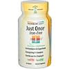 Just Once, Iron Free, Food-Based Multivitamin, 30 Tablets