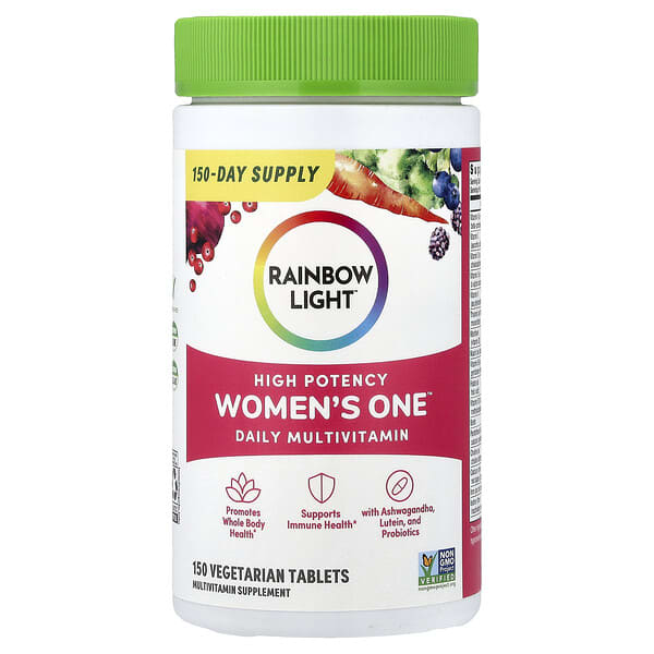 Women's One™ Daily Multivitamin, High Potency, 150 Vegetarian Tablets