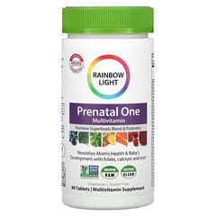 Rainbow Light (رينبو لايت)‏, Prenatal One فيتامينات متعددة، 90 قرصًا