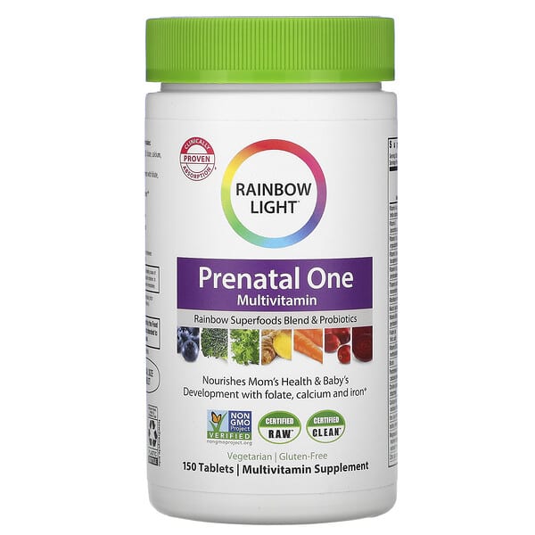 Rainbow Light, Prenatal One Multivitamin, 150 Tablets