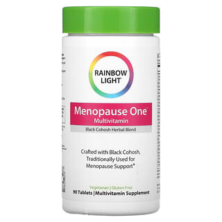 Rainbow Light, Menopause One, мультивитаминный комплекс на пищевой основе, 90 таблеток