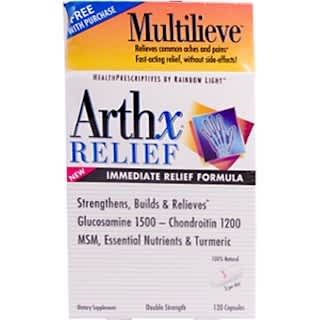 Rainbow Light, Health Prescriptives, Arthx Relief, Bonus Pack, 120 Capsules