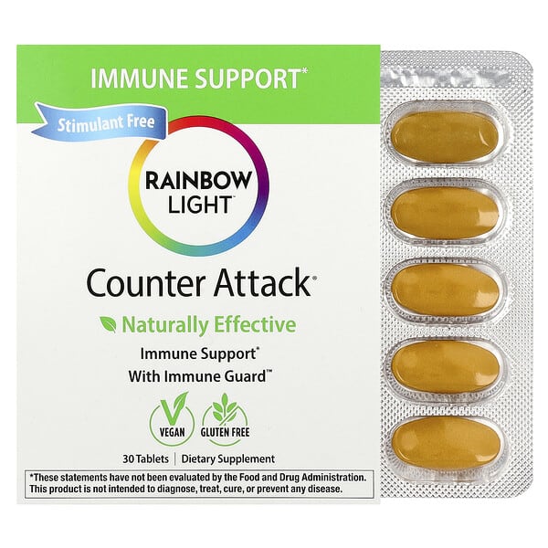 Rainbow Light Counter Attack®, 30 Tablets