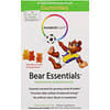 Gummy Bear Essentials、マルチビタミン  &マルチミネラル、イチゴ、オレンジ& レモン味、 30 パック、各グミ3個入り