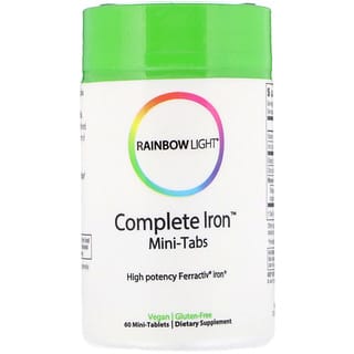 Rainbow Light, Hierro completo, minicomprimidos, 60 minicomprimidos