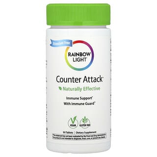 Rainbow Light, Counter Attack®, 90 Tablets