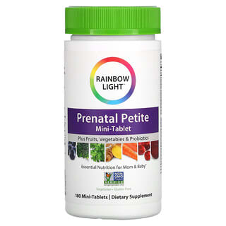 Rainbow Light, Prenatal Petite Mini-Tablette, 180 Mini-Tabletten