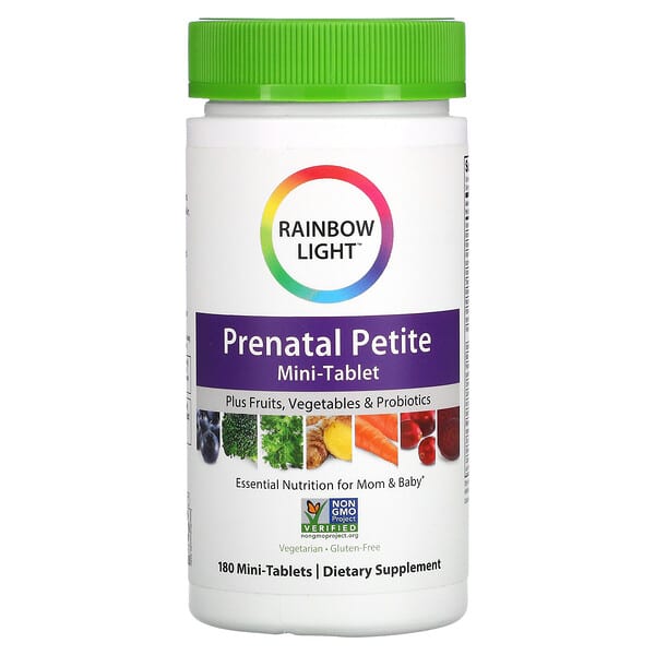 Rainbow Light, Prenatal Petite, 180 Mini-Tablets
