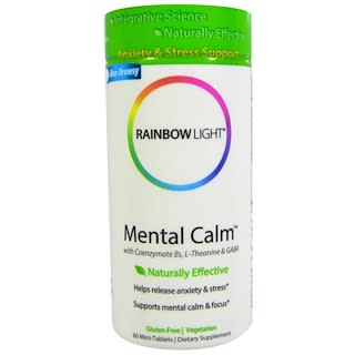Rainbow Light, Mental Calm, 60 Mini-Tablets