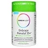 エンブレイスプレナタル35+、 食品ベースのマルチビタミン、 30ベジカプセル