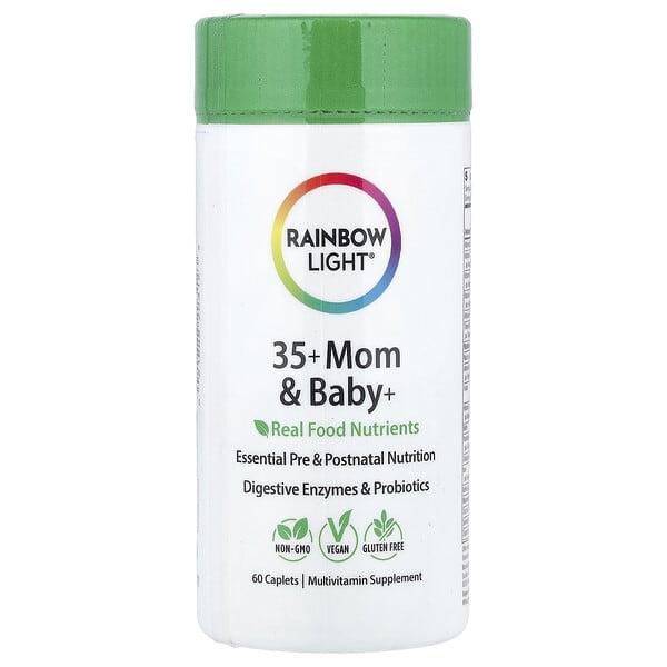 Rainbow Light 35+ Mom & Baby+, 60 Caplets