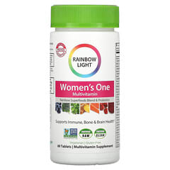 Rainbow Light, Suplemento multivitamínico para mujeres, 60 comprimidos