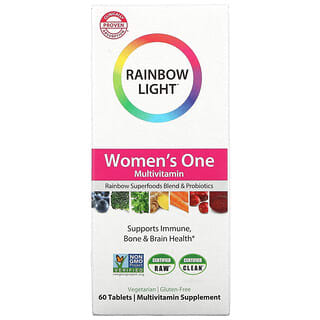Rainbow Light, мультивітаміни для жінок, для приймання один раз на день, 60 таблеток